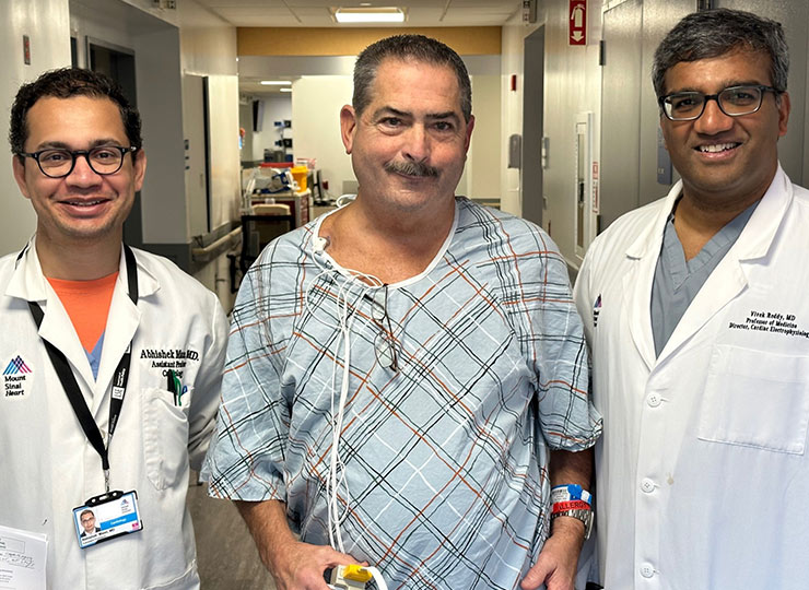 Photo of image of Chistopher and doctors